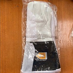 NWT Goatskin leather work gloves LG